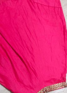 Elegant Pink Ethnic Skirt