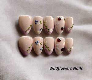 Summer Press-On Nails