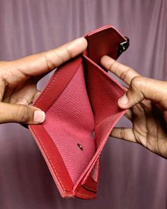 Maroon Mini Wallet 🤎