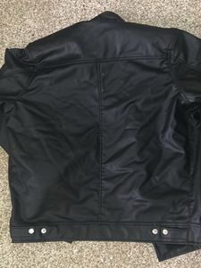 Black Faux Leather Jacket