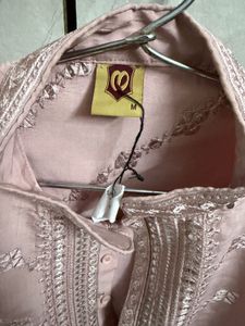 Dusty pink regal kurta pajama
