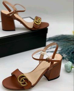 Designer Block Heel Sandals
