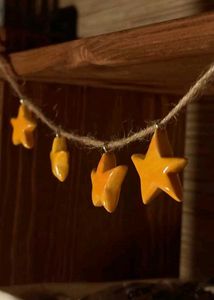 Clay Stars Hanging Room Decor ⭐