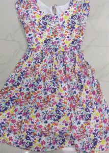 Floral Print Casual Dress