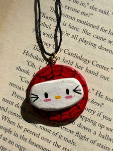 Handmade Hello kitty pendant