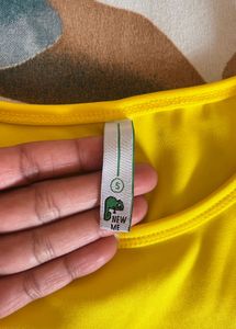 Bright Yellow Long Sleeve Tee