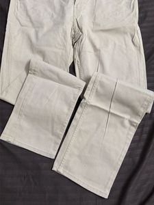 Beige Men trouser