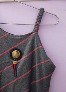 A Grey Long Frock
