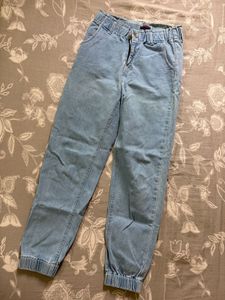 Ginger Denim Jogger Pants