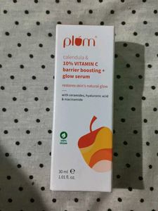 plum 10% vitamin c barrier boosting glow serum