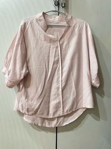Light Pink Relaxed Fit Shirt