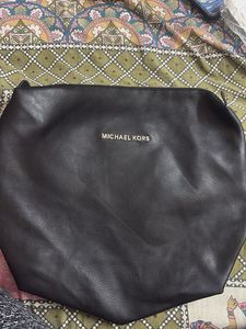 Michael Kors Black Leather pouch