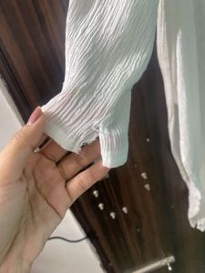 Elegant White Tunic Top and pants