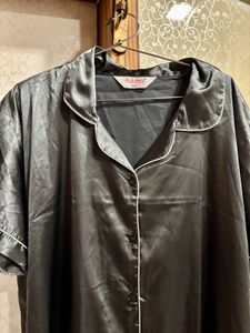 Elegant Satin Pajama Set