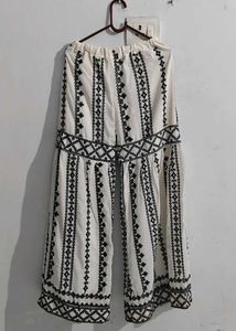 New Embroidered Peplum Set