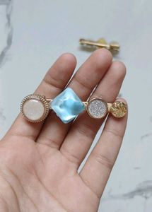 Set of 4 Cute Hair Clips