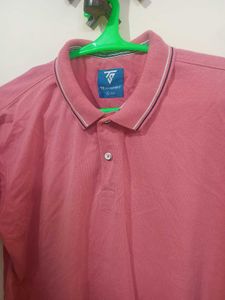 Men's Pink Polo XL T-Shirt