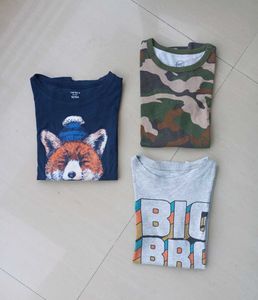 Pack of 3 Imported T-Shirt (Boys)