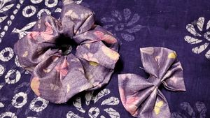Scrunchie &amp; Bow Set