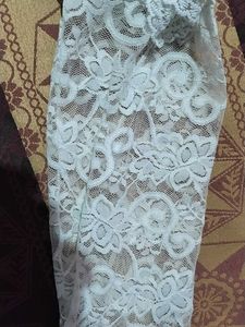 Elegant White Lace Off-Shoulder Top