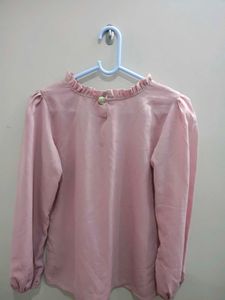Elegant Mauve Tunic Top