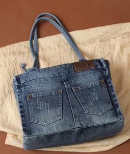 shein Denim Tote Bag