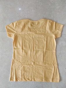 Yellow "Dream Big" Graphic T-Shirt