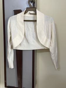 Cream Bolero Shrug