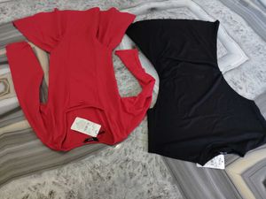 Chic Flutter Sleeve Tops pack of 2