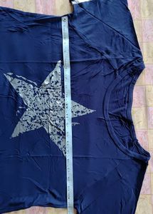 Navy Star Graphic Tee