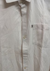 Men's Classic White Button-Down Shirt