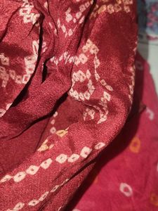 Bandhej Dupatta Set