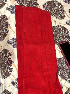 Vibrant Red baggy Trousers