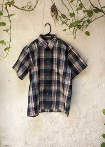 Classic Plaid Short Sleeve Shirt