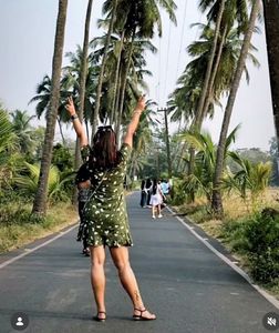 Chic Green Floral Mini Dress
