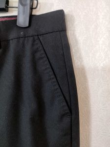 Men's Black Formal Trousers