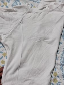 cute white crop top