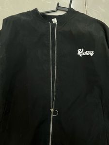 Skeleton Ribcage Bomber Jacket
