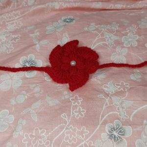 Crochet Flower Rakhi