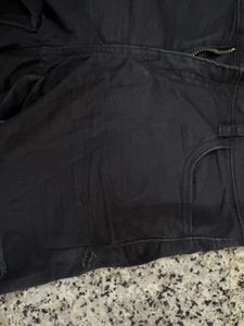 h&amp;m black shorts