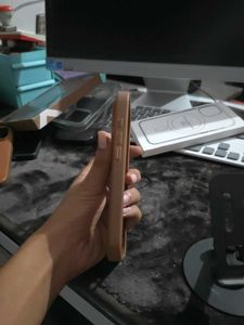 Brown Phone Case with Magnetic Ring