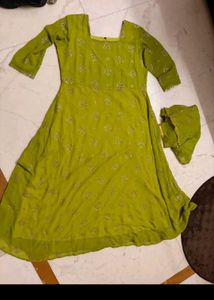Beautiful Green Kurta Set