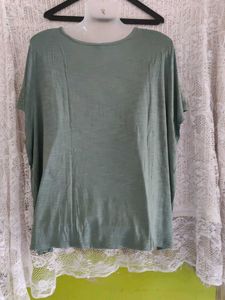old navy Green Relaxed Fit Tunic Top