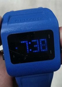 Blue Digital Watch