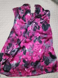 Floral Print Sleeveless Top