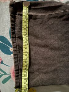Grey Wide Leg baggy Jeans