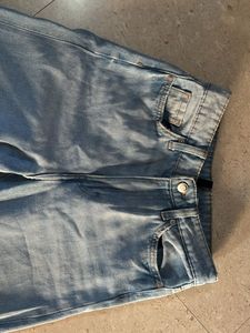 Light Wash Wide Leg Jeans