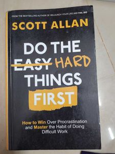 Do The Hard Things First Book