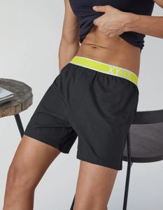 XYXX Men's charcoal Boxers with Yellow Waistband
