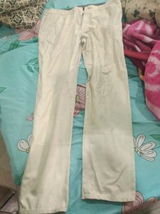 Men's Beige Casual Pants